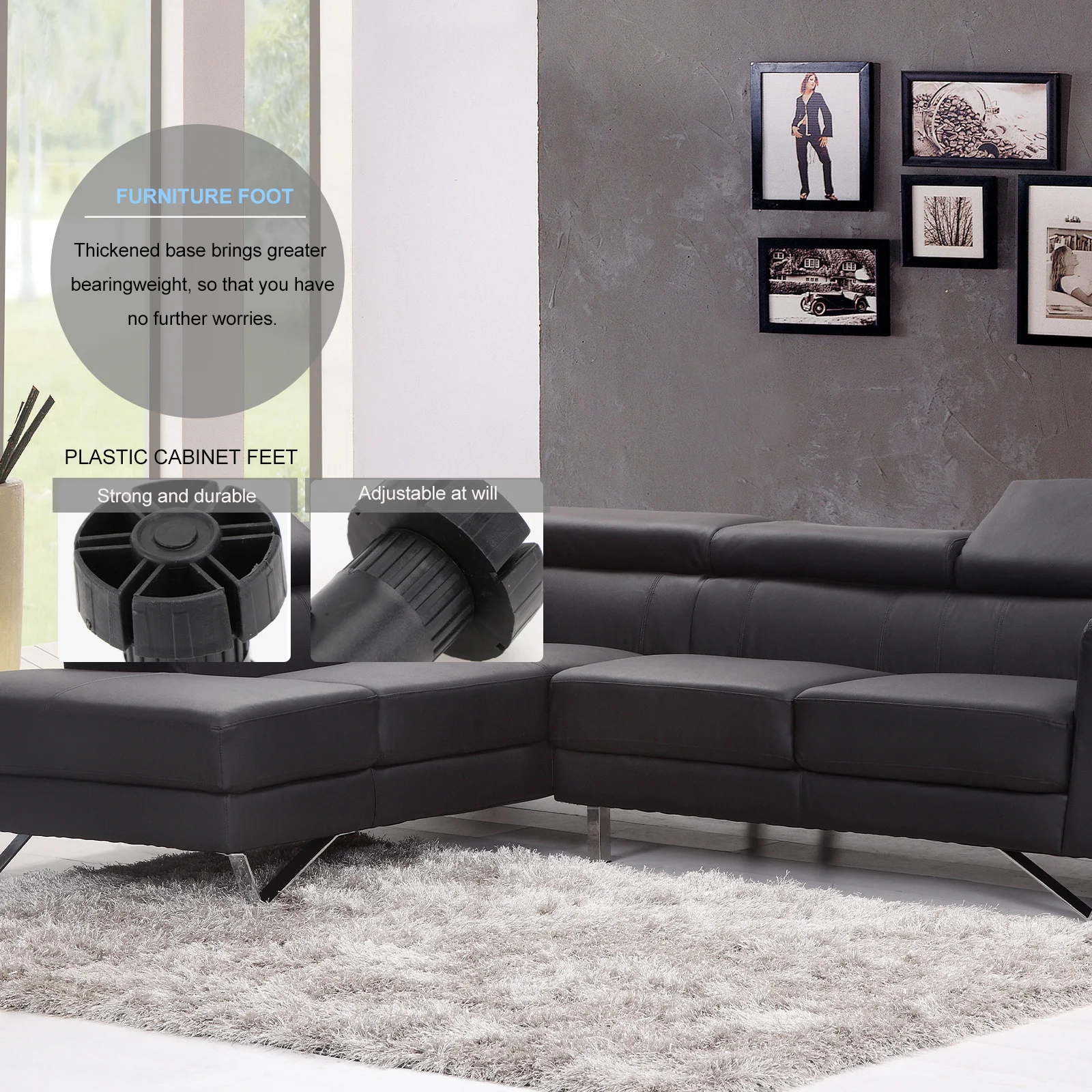 

Cabinet Foot Sofa Foot Support Foot Furniture Feet Furniture Leg Feet