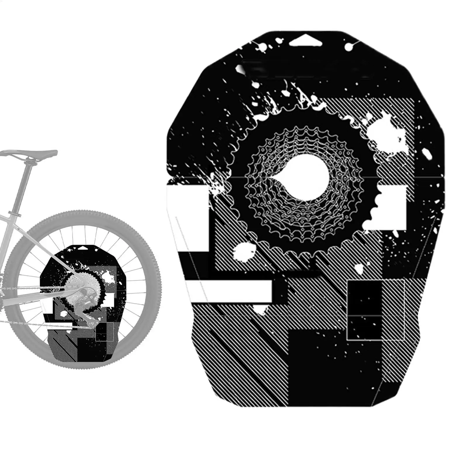 

Cycling Disc Covers Protective Bike Brake Disc Cover Easy-To-Clean Waterproof Lightweight Protector For Debris Mud Washing
