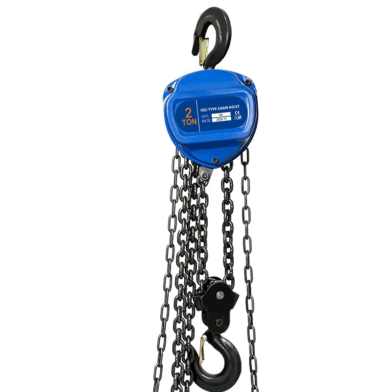

HSC Type Manual Chain Hoist Lifting Block 2Ton 3m
