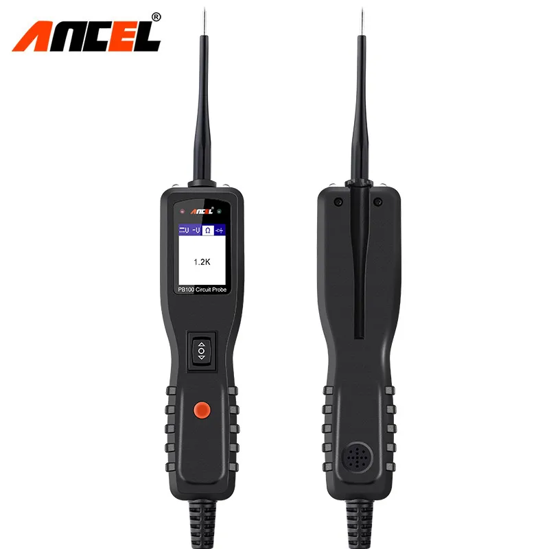 

Ancel PB100 Professional Circuit Tester 12V 24V Power Probe Electrical Current Voltage Automotive Power Circuit Probe Tester