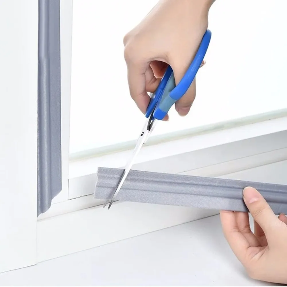 White Sound Insulation Foam Door Window Sealing Strips Windproof Sound Insulation And Noise Reduction Freely Cutting And Collage