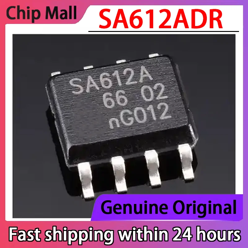 2PCS SA612A SA612ADR Double Balanced Mixing Chip SOP8 Brand New and Original