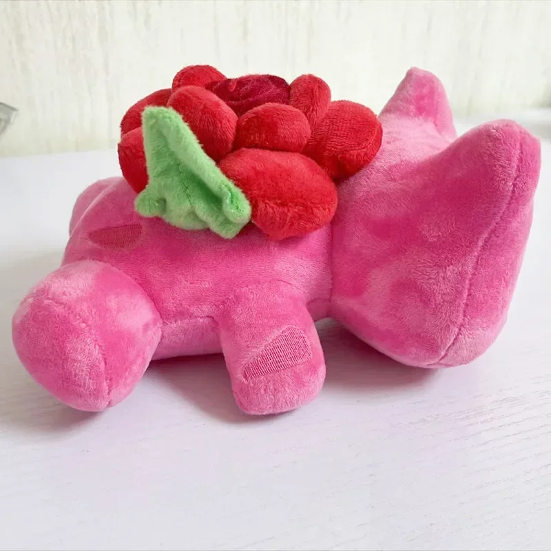 20cm Cartoon Pokemon Bulbasaur Plush Toys Pillow Kawaii Anime Pink Rose Flower Bulbasaur Stuffed Doll Birthday Gift For Girls