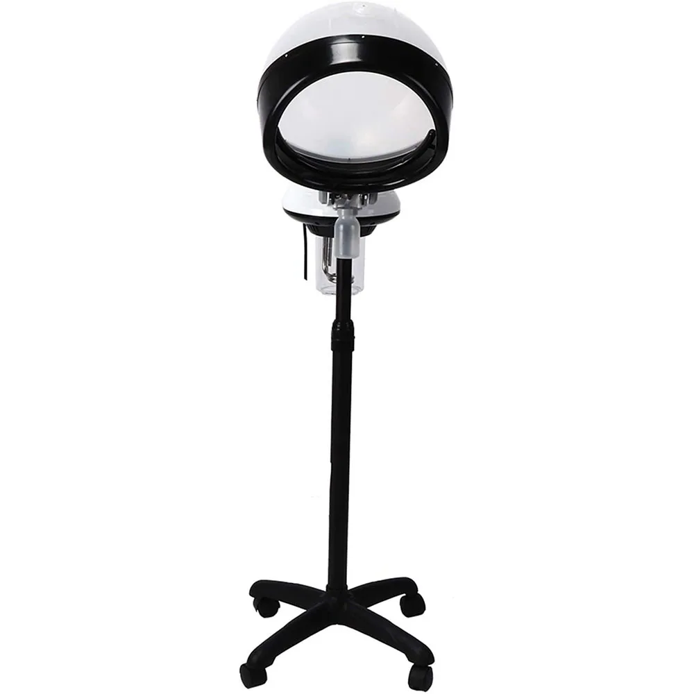 

Shampoo Hair Steamer Rolling Stand Hooded Hair Dyeing Coloring Perming Conditioning Salon Spa Steamer Height Adjustable Tool