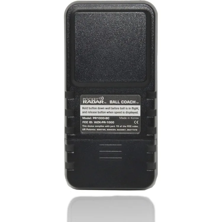 Avantages de balle, non compatible avec l'application Pocket Radar