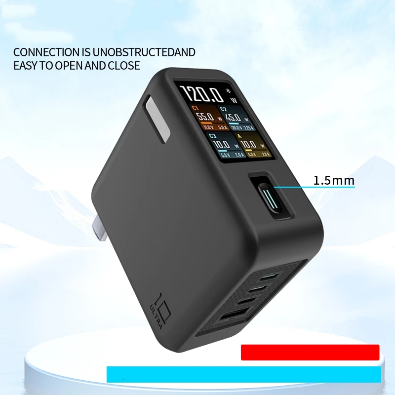 Silicone Protective Case For CUKTECH 10 GaN Charger Ultra,Soft Dust Resistant Protective Sleeve Cover for Power Bank Accessories