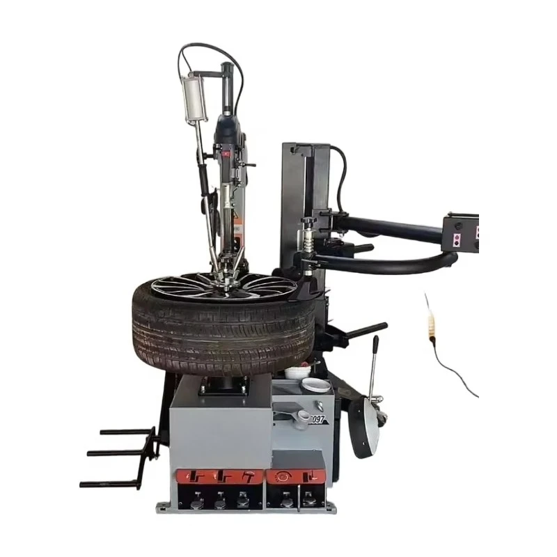 High Efficiency 8-10 Bar Working Pressure 1100mm Max Wheel Diameter 3-14 Inch Rim Width Coverage L8097 Pro Tyre Changer