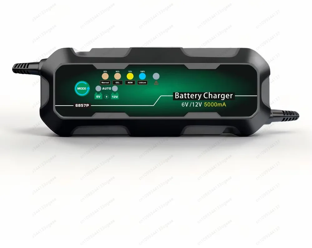 

Portable 6v/12v 5a car power charger, high-power fully automatic intelligent lithium cell charger, electric scooter Ce 5A 60W