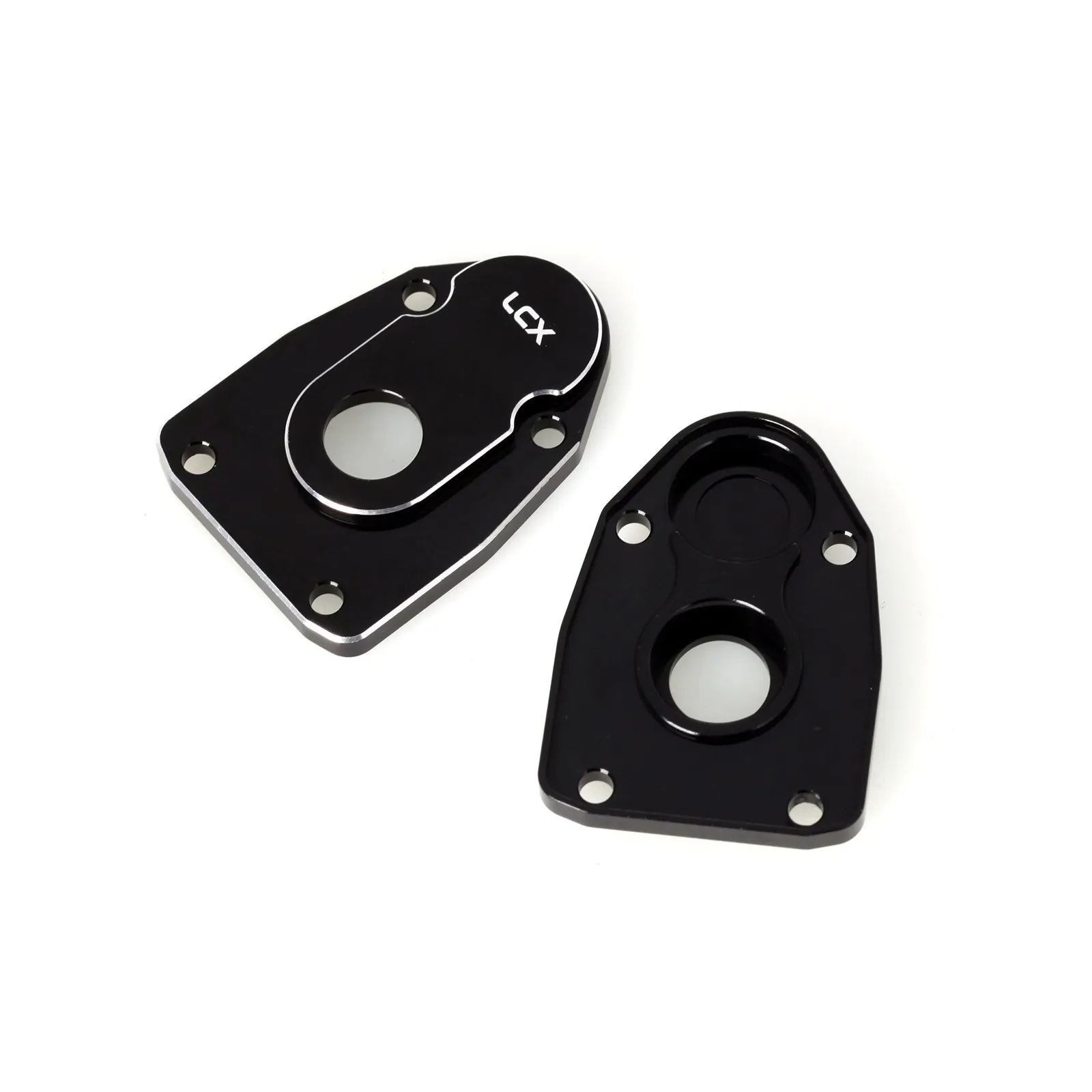 LCX Racing 1/8 tapas de eje de Portal AF16P de aluminio cubierta de Portal trasero delantero para Axial AXP8 Gilamon actualizaciones accesorios de piezas