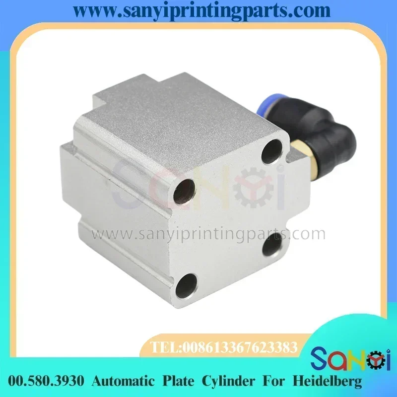 

1 шт. Heidelberg автоматический пластинчатый цилиндрический клапан 00.580.3930 для деталей печатной машины SM74 PM74