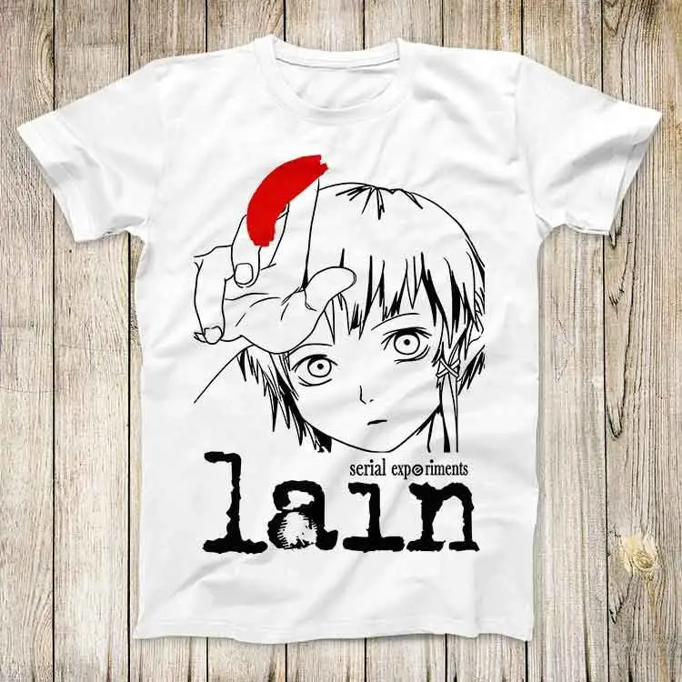 Serial Experiments Lain T Shirt Science Fiction Top Anime Super Cool Ergo Proxy Texhnolyze 2654