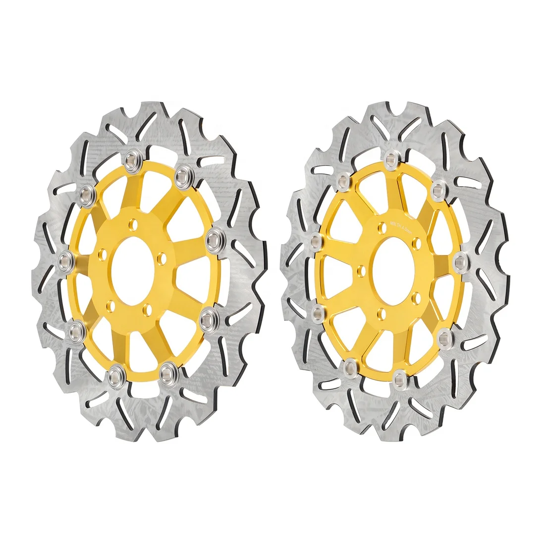 

STLFMotorcycle Front Brake Rotor Disc for Kawasakis ZRX400 ZR400 ZZR400 ZX400 ZR550 ZX6-R ZR750