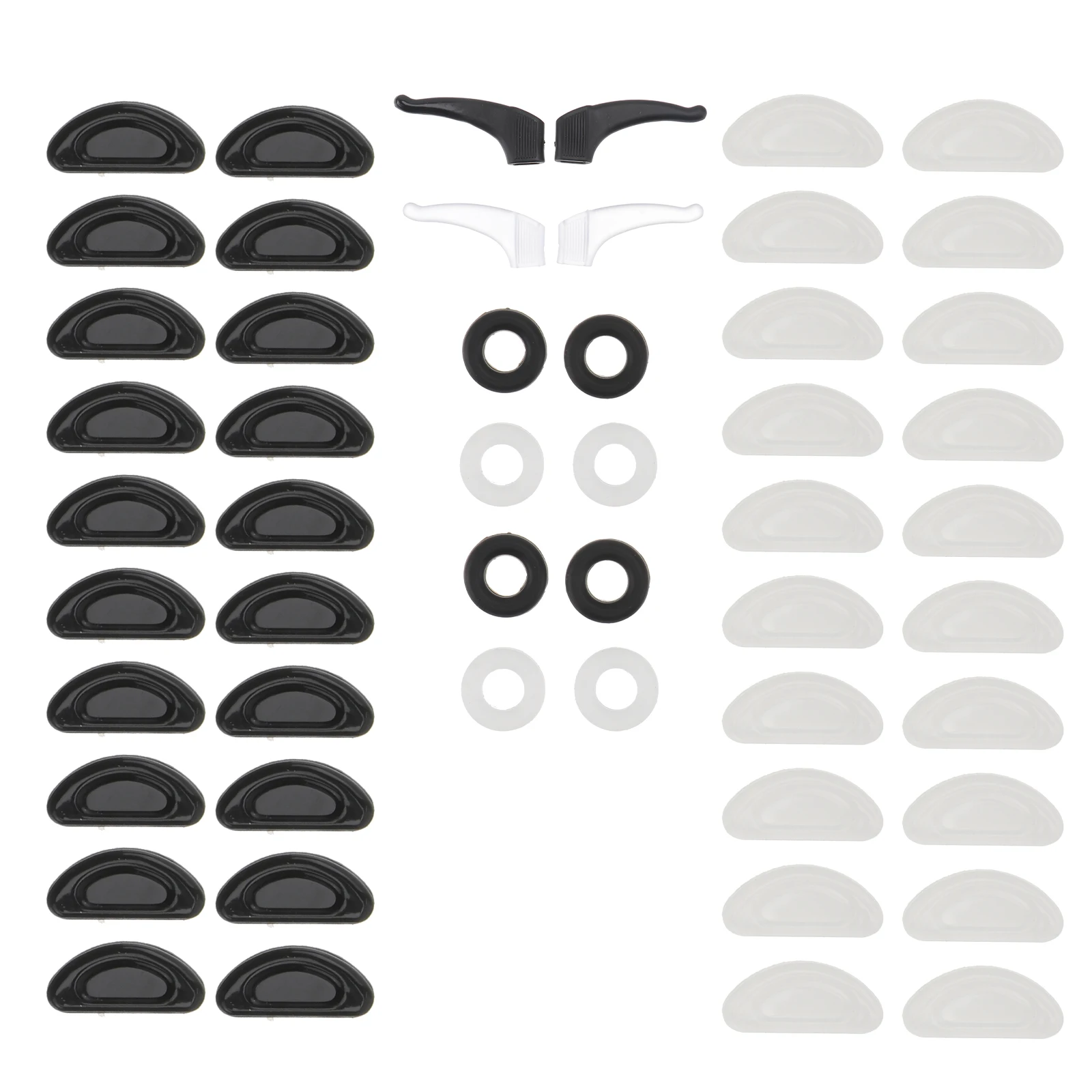 

1set 1Setsilicone Glasses Hooksanti-Slipping Nose Pad For Sportseyeglasses Retainerscomfortable Glasses Legsnasal Stick For
