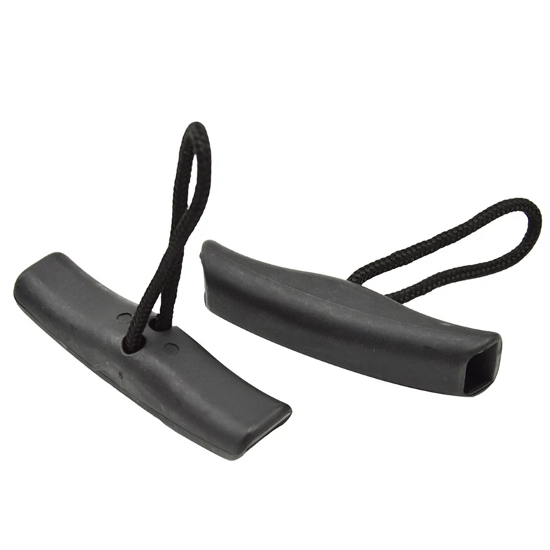 2 Pcs Kayak Carry Handle Pull Handle T-Handle + 2 Pcs Kayak Pad Eyes