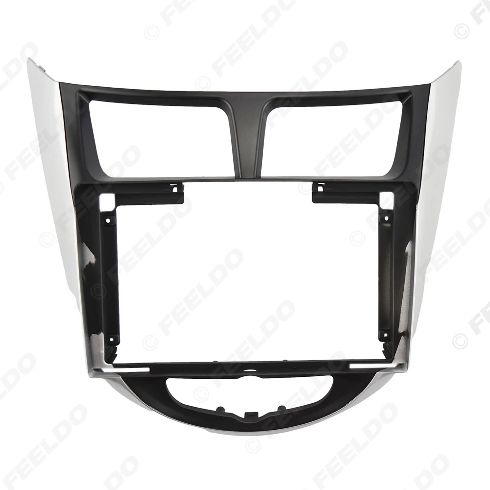 Car Stereo 2Din Fascia Frame for Hyundai Verna/Accent/Solaris/i-25/DODGE Attitude 10.1\