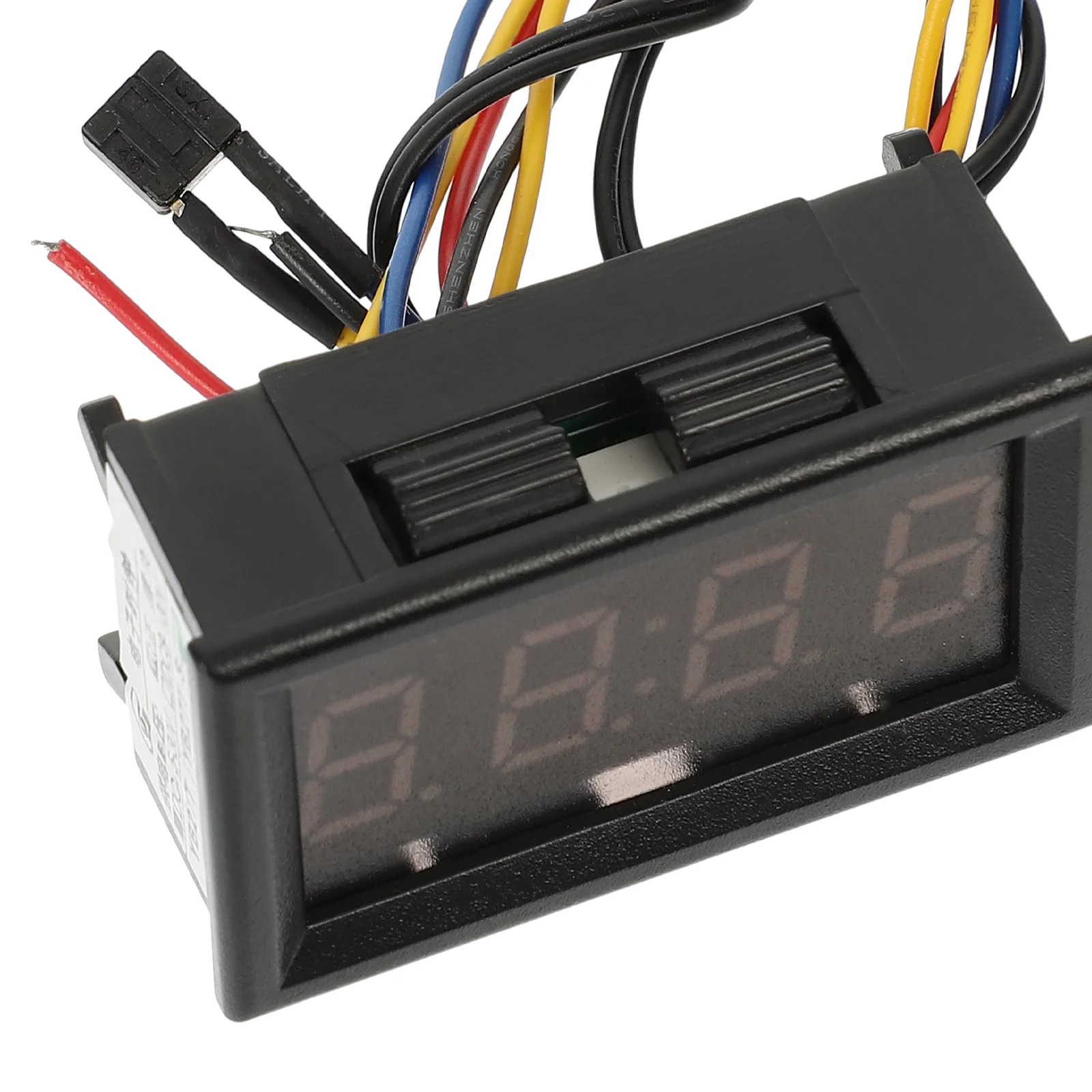 

Car Electronic Clock Digital Thermometer Temperature Voltage Meter Dashboard Display Vehicle Accessory Car Clock