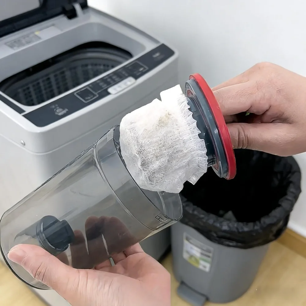 30/100Pcs Vacuum Cleaner Filter Mesh Protective Cover, Nonwoven Fabric Filter Mesh Spare Parts for Vacuum Cleaner