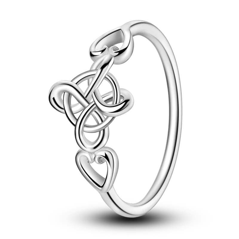 Women's 925 Sterling Silver Zircon Wedding Ring