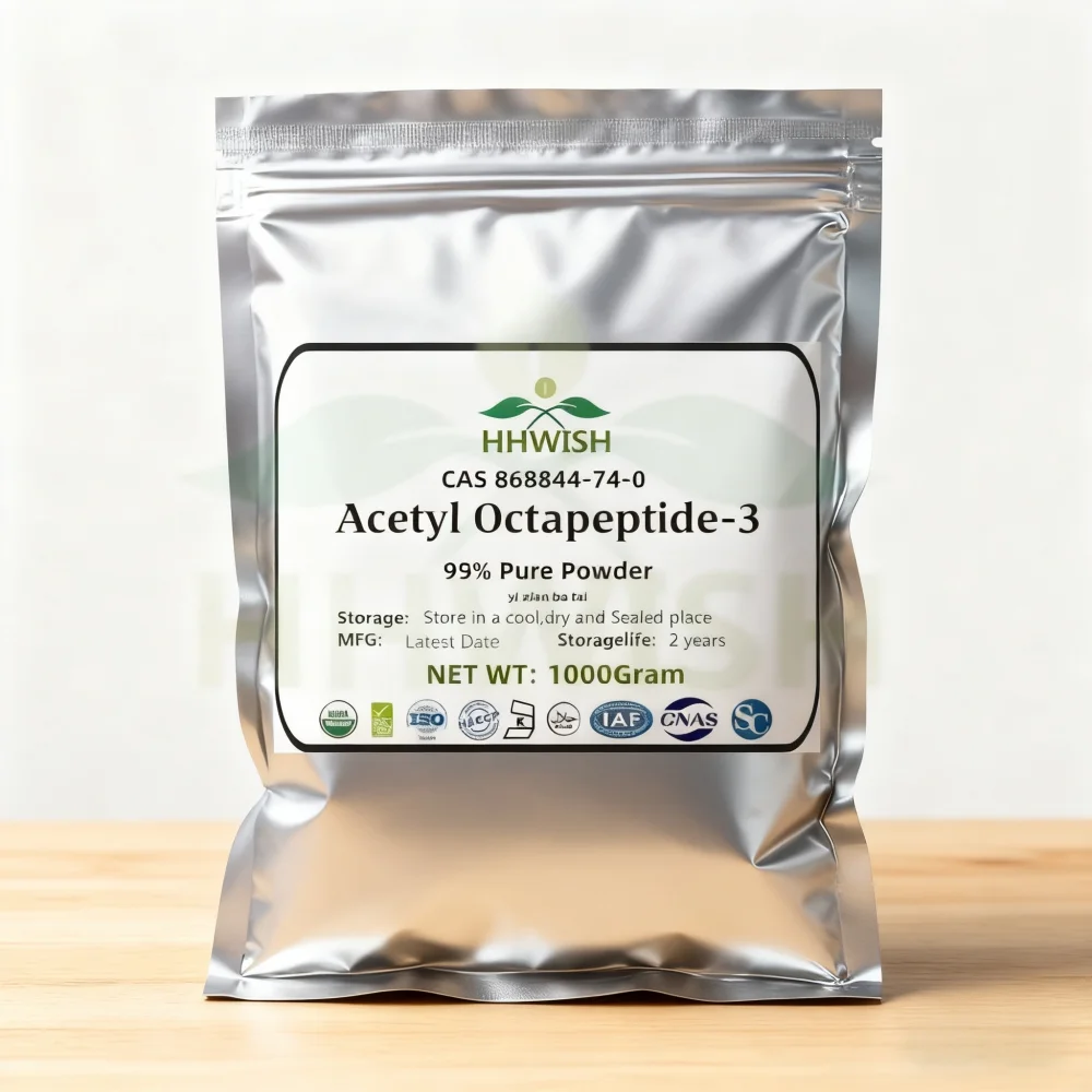 Inicio Artesanía Jabón Materiales para fabricar especias Acetil Octapeptide-3 Polvo/SNAP-8 Péptido CAS 868844-74-0