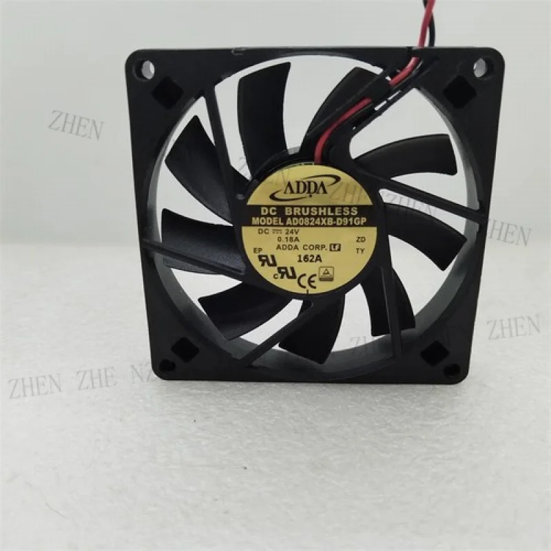 

Y for AD0824XB-D91GP DC24V 0.18A 8015 8CM 2-Wire Cooling Fan