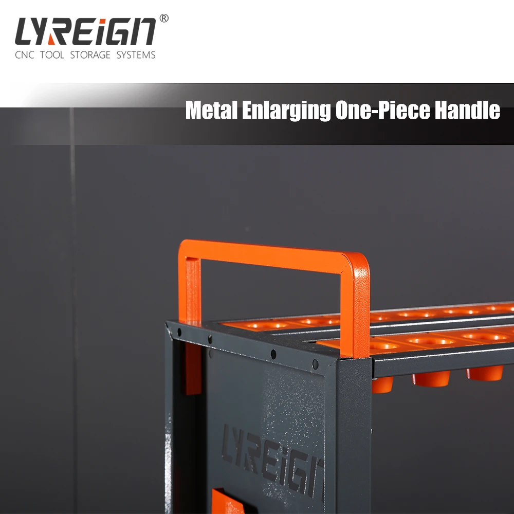 LYREIGN CNC Tool Cart, CNC Cart, Tool Transfer Cart, Square Type Trolley,cat 40 Tool cart,CNC Tool Holder,CNC Table,Cabinet CNC