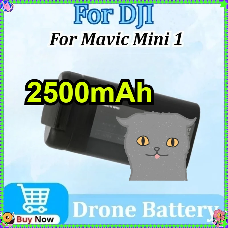 

7.2V 2500mAh 18Wh Intelligent Flight Drone Batterys for DJI Mavic Mini 1 Accessories Flight Time 30 Minutes High Quality Battery