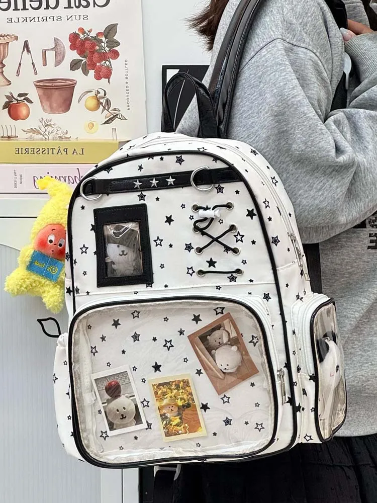 Kawaii Starry Harajuku Pastel Ita Backpack