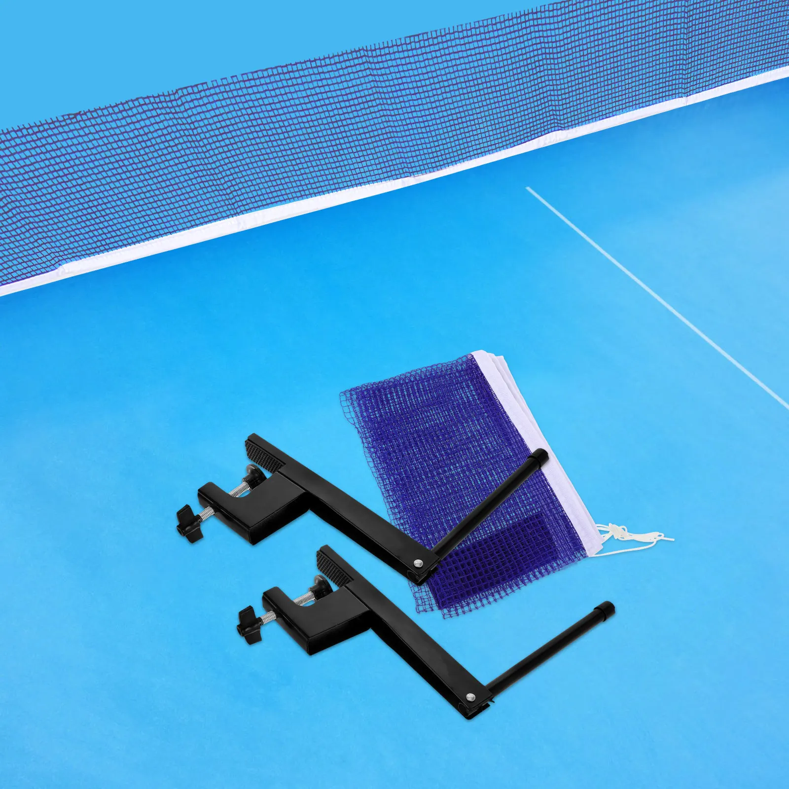 

Table Tennis Net Nylon Sports Retractable Indoor Pingpong Portable Paddle Accessories Replacement