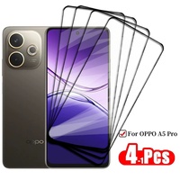 4-1Pcs Glass For OPPO A5 Pro Global Tempered Glass OPPO A5 Pro Screen Protector HD Protective Phone Film OPPO A5 Pro