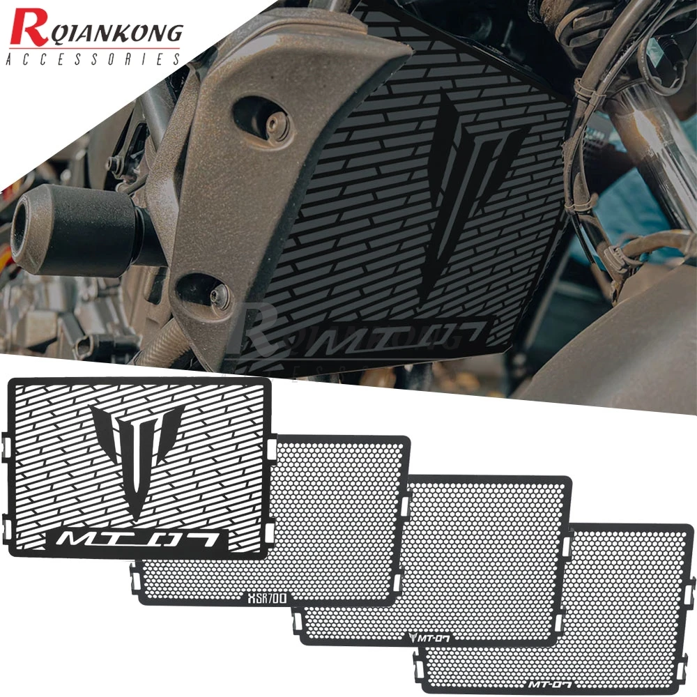 

For Yamaha XSR700 2016-2017-2018-2019-2020-2021-2022-2023-2024-2025 Motorcycle Radiator Guard Grille Cover MT-07 FZ-07 2013-2024