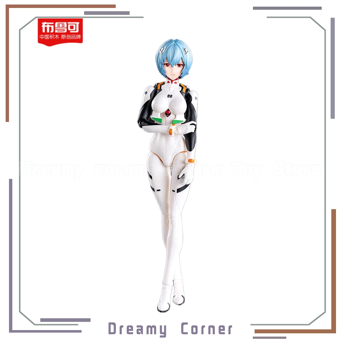 

【В наличии】Оригинальный боевой костюм BLOKEES EVA REI AYANAMI Ver, фигурка в сборе, коллекция игрушек, модель