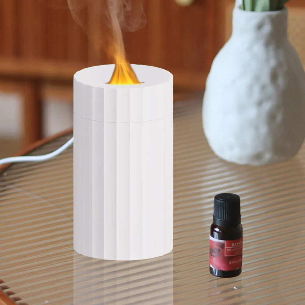 لهب ملون سيارة الناشر المرطب الهواء ناشر رائحة المرطب 7 لهب ألوان USB بالموجات فوق الصوتية ناشر رائحة لغرفة المنزل