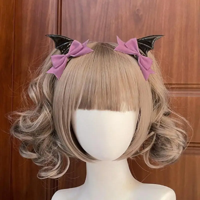 652F クール ガールズ バレッタ ダーク 原宿 ハロウィン ヘアクリップ パーティー コスチューム