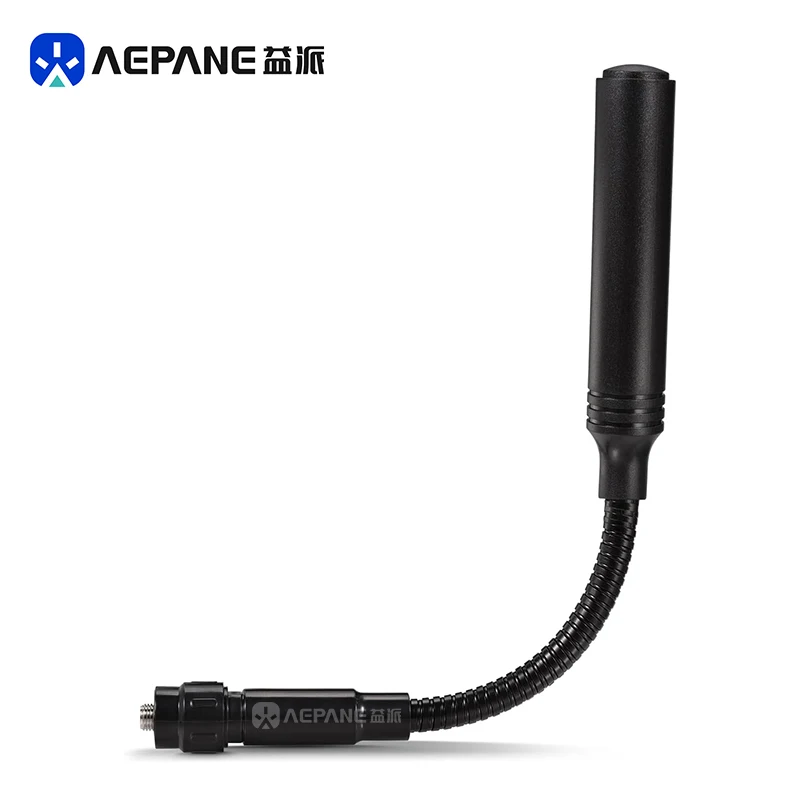 

AEPANE VHF UHF 136-174mhz 400-470mhz Amateur Walkie Talkie CS Tactical Gooseneck Antennas for Kenwood baofeng TC-500S UV-5R