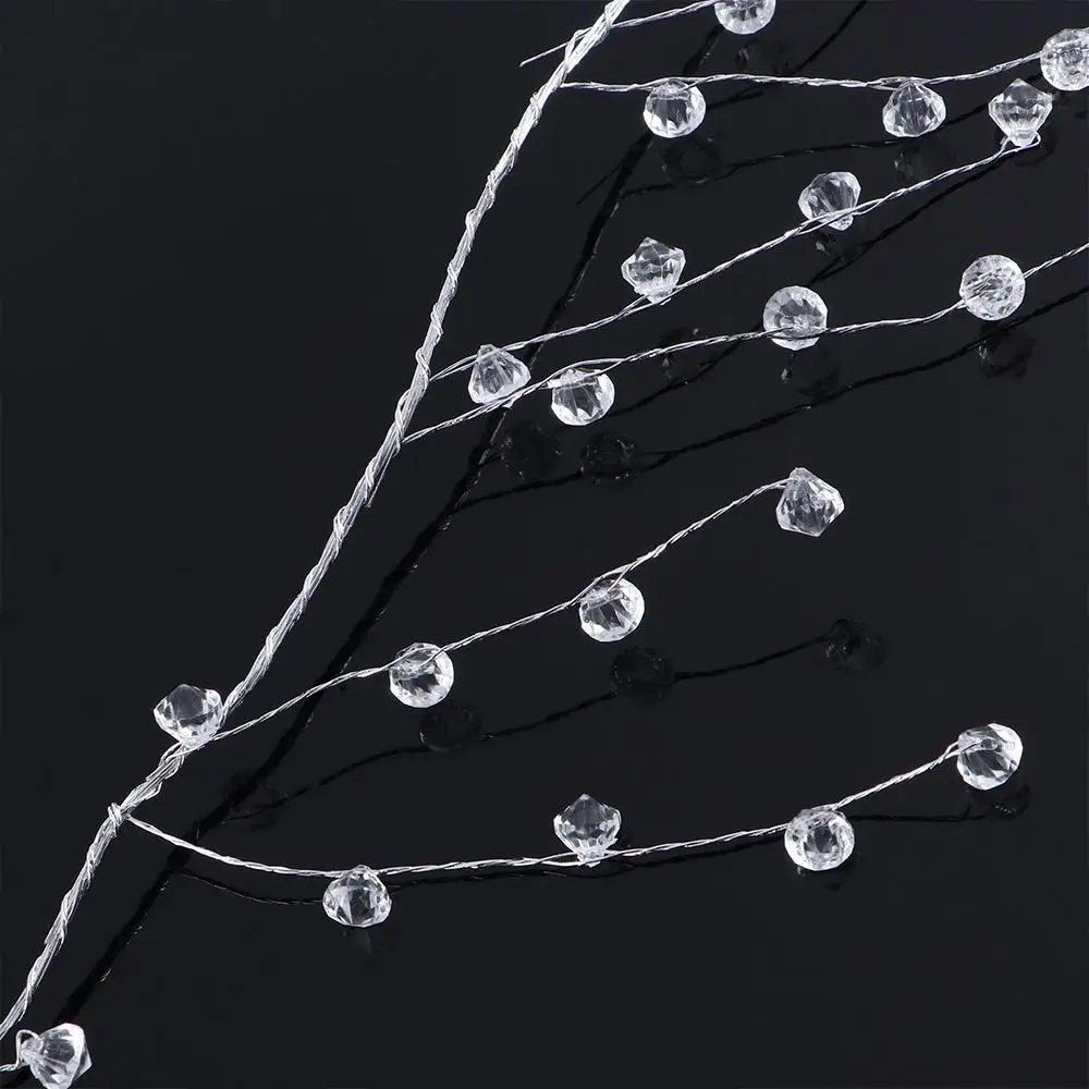 

Acrylic Clear Droprain Party Supplies Wedding Decoration Headdress Beaded Garlands Diamond Beaded Crystal Beads Curtain Garland