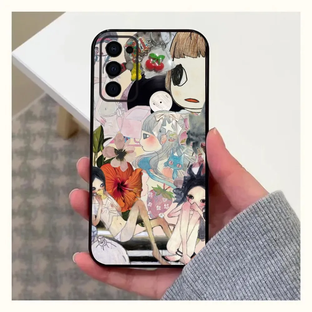 Aya Takano Japanese painter Phone Case For Samsung S24,S21,S22,S23,S30,Ultra,S20,Plus,Fe,Lite,Note,10,9,5G Black Soft Cover