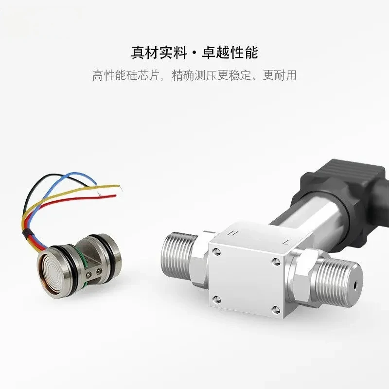 

-100-0kpa 0-300Kpa 600Kpa Differential Pressure Transmitter 4-20mA 0-10V RS485 Differential Pressure Sensor Transducer G1/2 G1/4