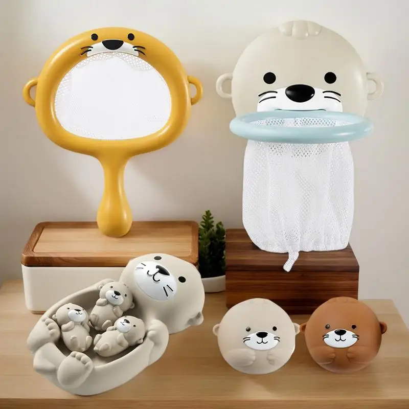 Juguetes para bañera para niños, bañera de agua, juego de juguetes de animales, juego interactivo de agua, animales flotantes para baño, piscina, viajes de ducha de playa
