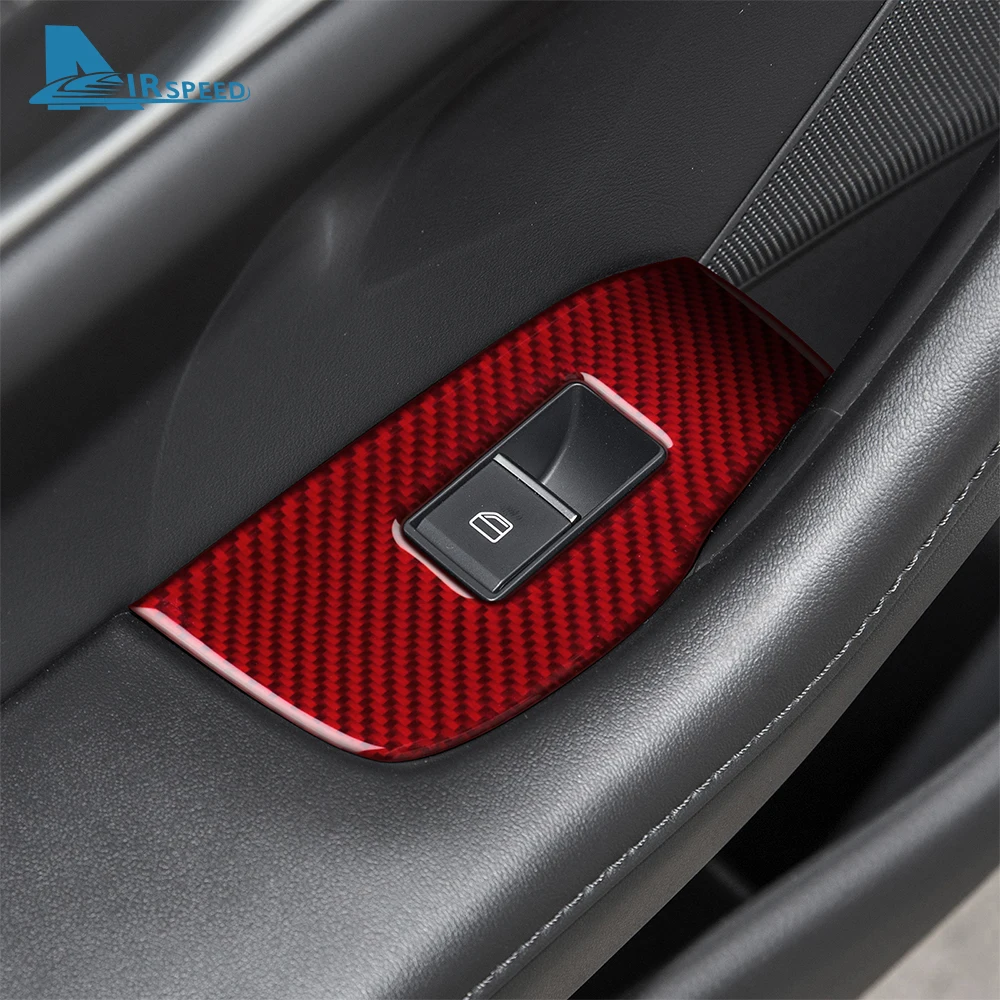 Real Soft Carbon Fiber Sticker For Mazda 3 Axela 2019 2020 2021 2022 2023 2024 2025 Car Rear Door Window Lifting Frame Panel view 3