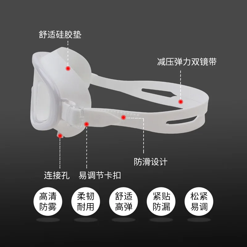 Hydrogen eyeglasses hydrogen suction eye mask Anti-fog and anti-leakage hydrogen suction machine hydrogen eye mask