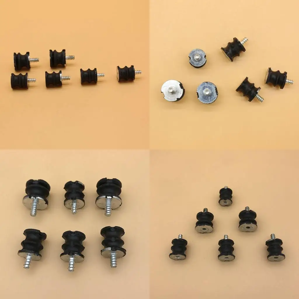 

652F Upgraded Buffer Rubber 6 Pc AV- Buffer Mount Replacement Isolator Absorber Buffer For 61 66 133 136 141 272S