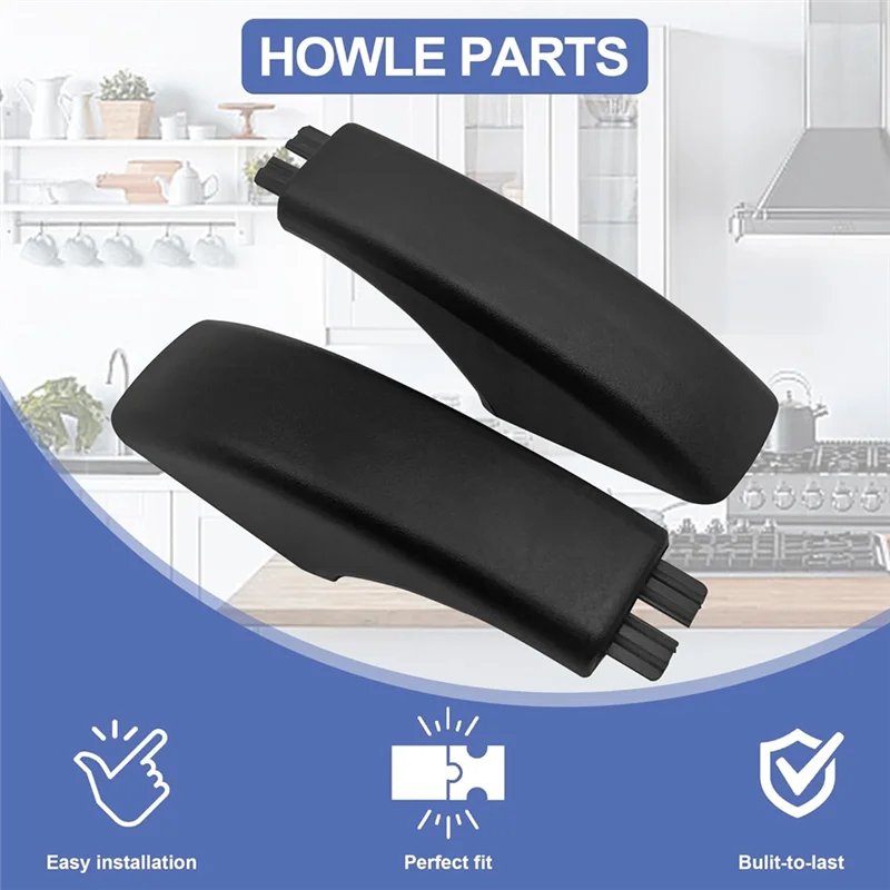 

INLIG-2PCS WB07X10034 Range Oven Door Handle End Cap Oven Door Handle Cap Door Handle Replaces AP3623187 Oven Handle Parts