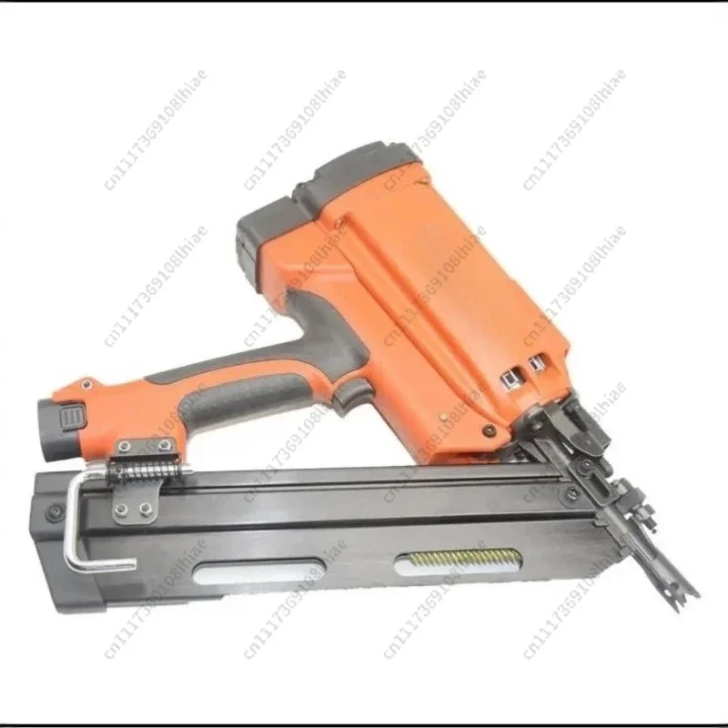 GFN3490 34 Degree Paper Strip Gas Framing Nail Gun Pneumatic Angled Nailer For Wood Framing
