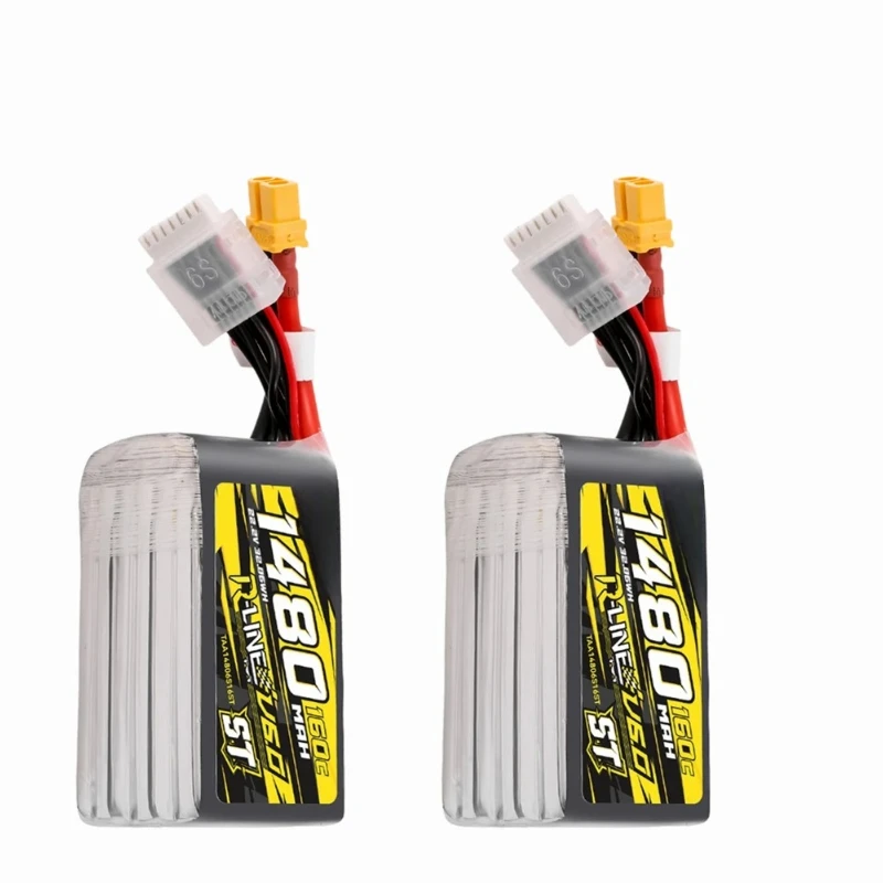 For RC Helicopter Quadcopter FPV Racing Drone Parts TATTU-R-LINE 6.0 1480/1600mAh Long or Short Size 160C 22.2V Lipo Battery
