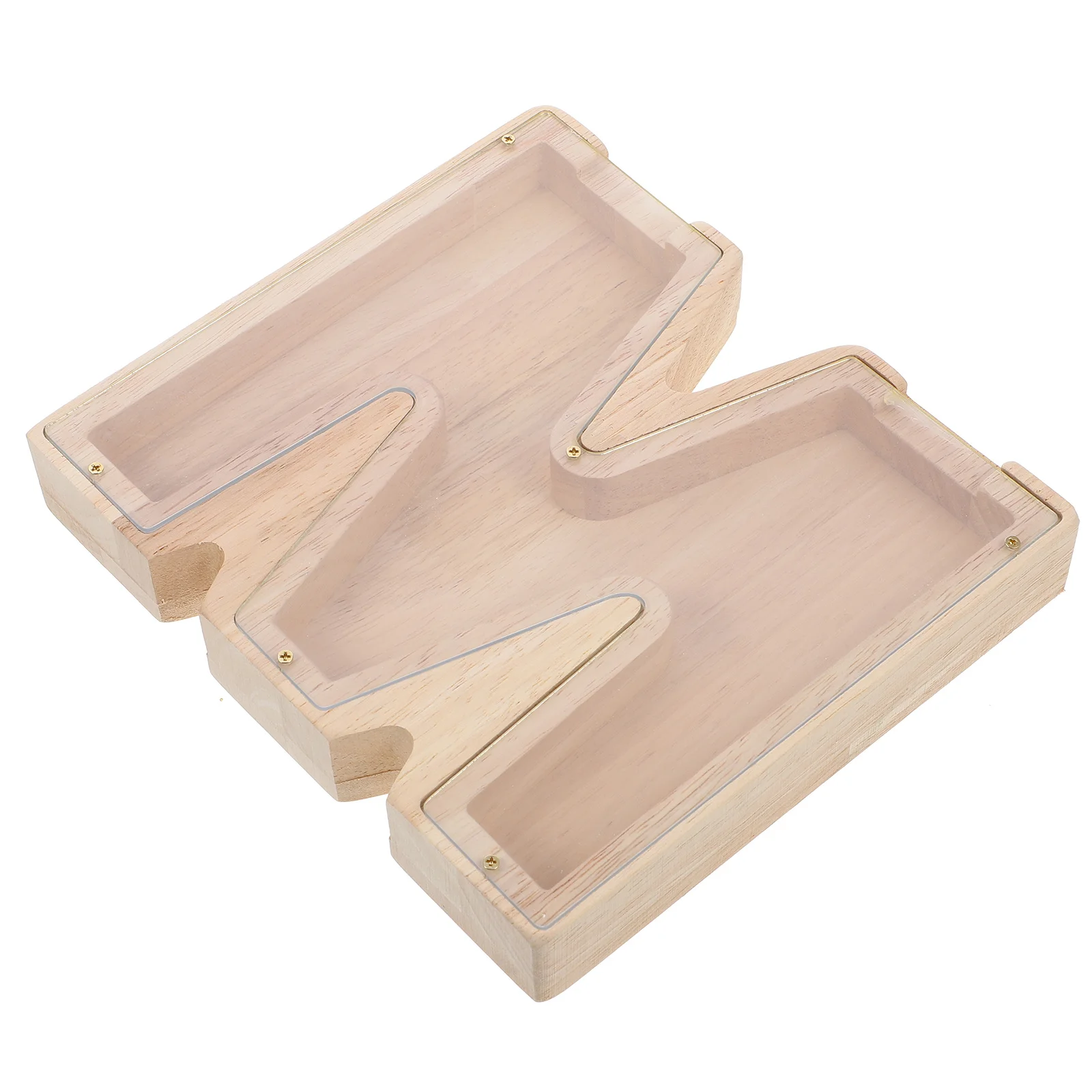 جرة خشبية لفرق العملات المعدنية على شكل حصالة على شكل حيوان للأطفال، جرة توفير المال من الأكريليك الشفاف لإدارة أموال الأطفال #6