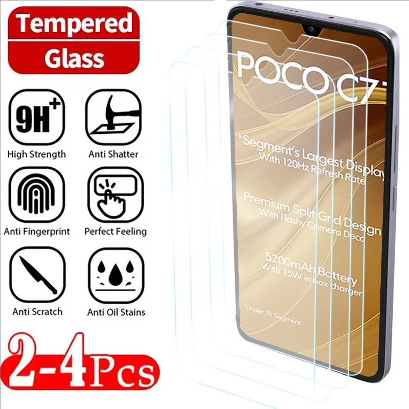 2-4Pcs Hd Transpare…