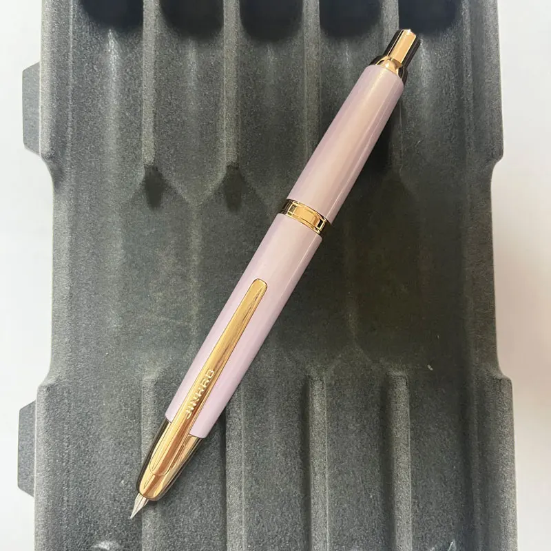 

JINHAO 10, выдвижная перьевая ручка EF/F, металлическое перо с зажимом, конвертер для письма, чернильная ручка, роскошные канцелярские принадлежности PK A1 A2