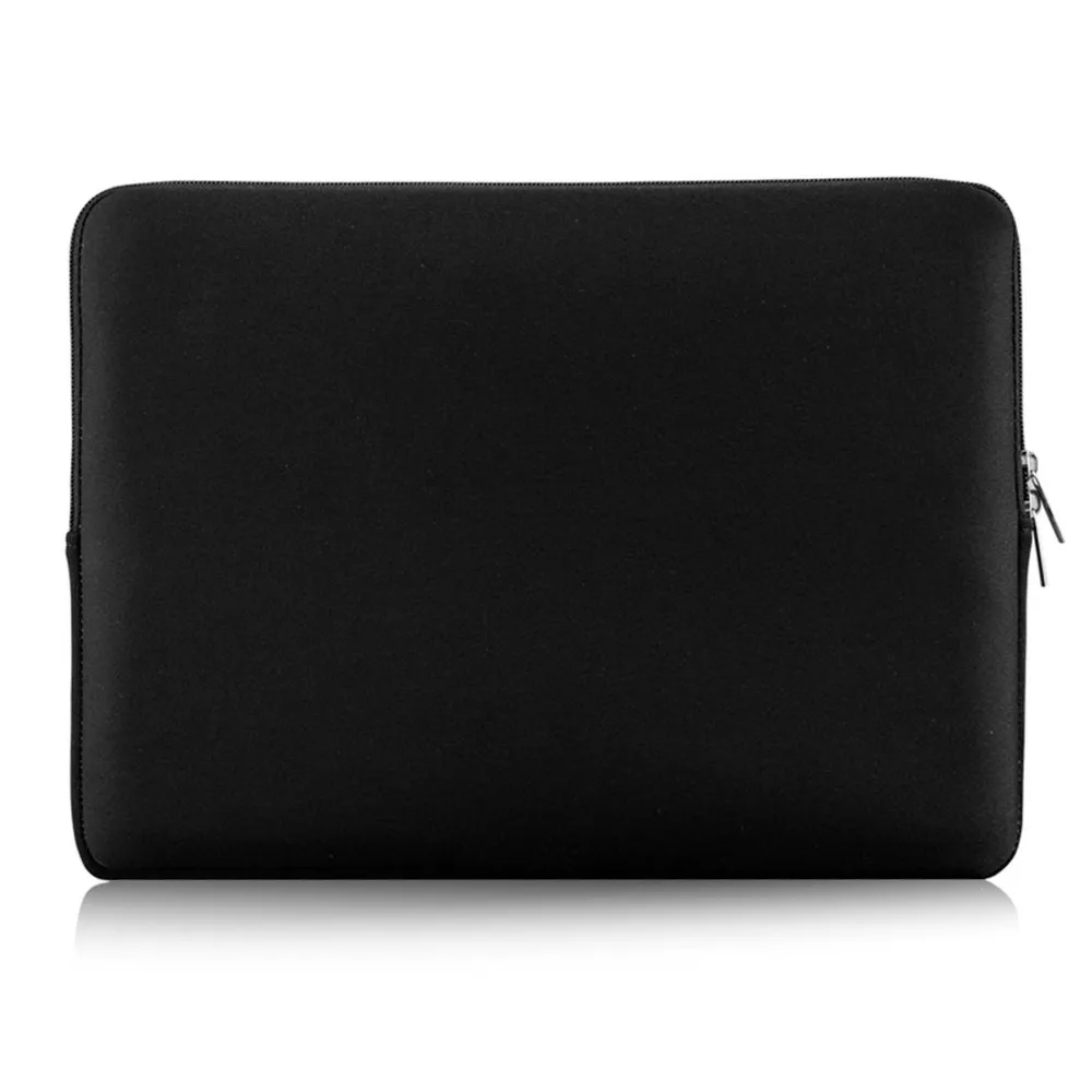 Portable 13 Inch Laptop Sleeve Case Soft Padded Zipper Bag Computer Bag Black/Dark Blue/Red Carrying Case Laptop Protection