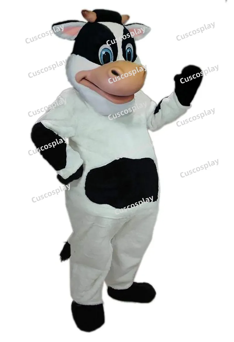 Christmas Betsy Cow Suit Animal Mascot Costume Party Carnival Mascotte Costumes