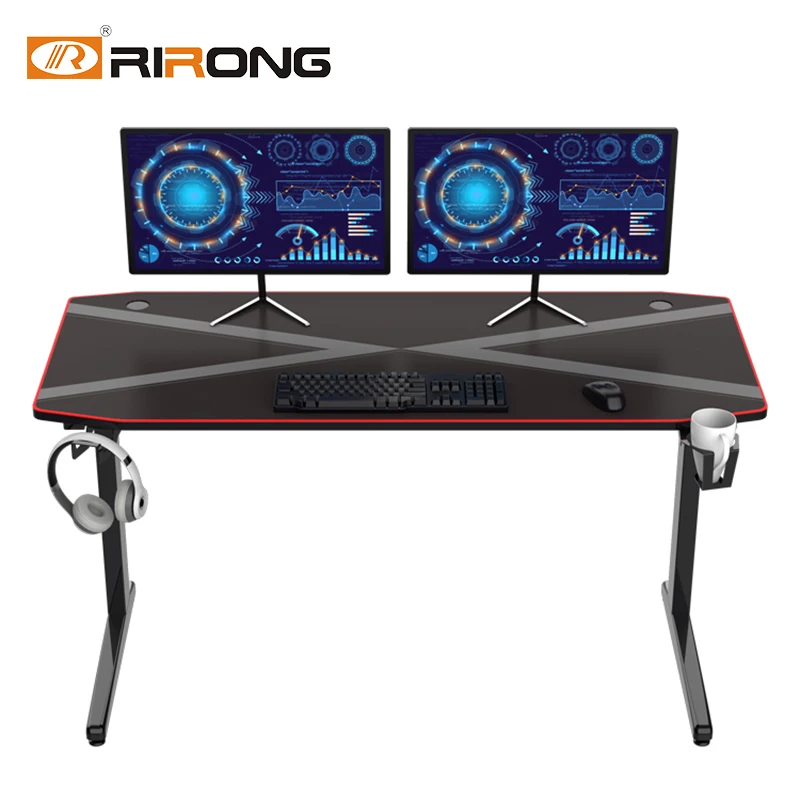 gaming table for pc desktop computer table aming table desk for pc set a high-end table with RGB multi-clock color